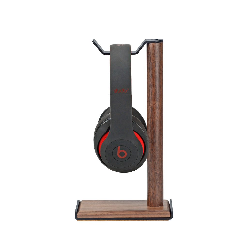 Stand para audífonos de madera