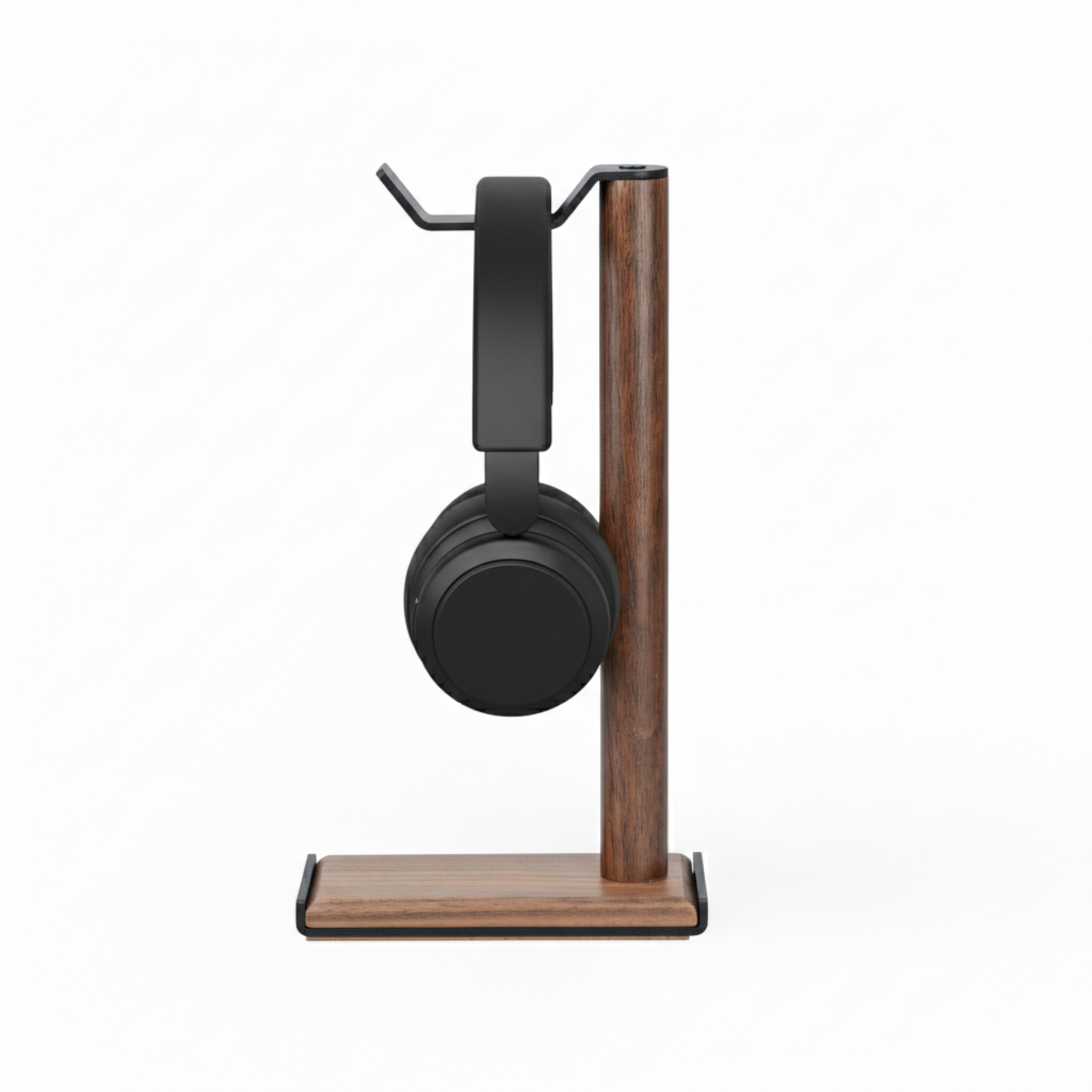 Stand para audífonos de madera