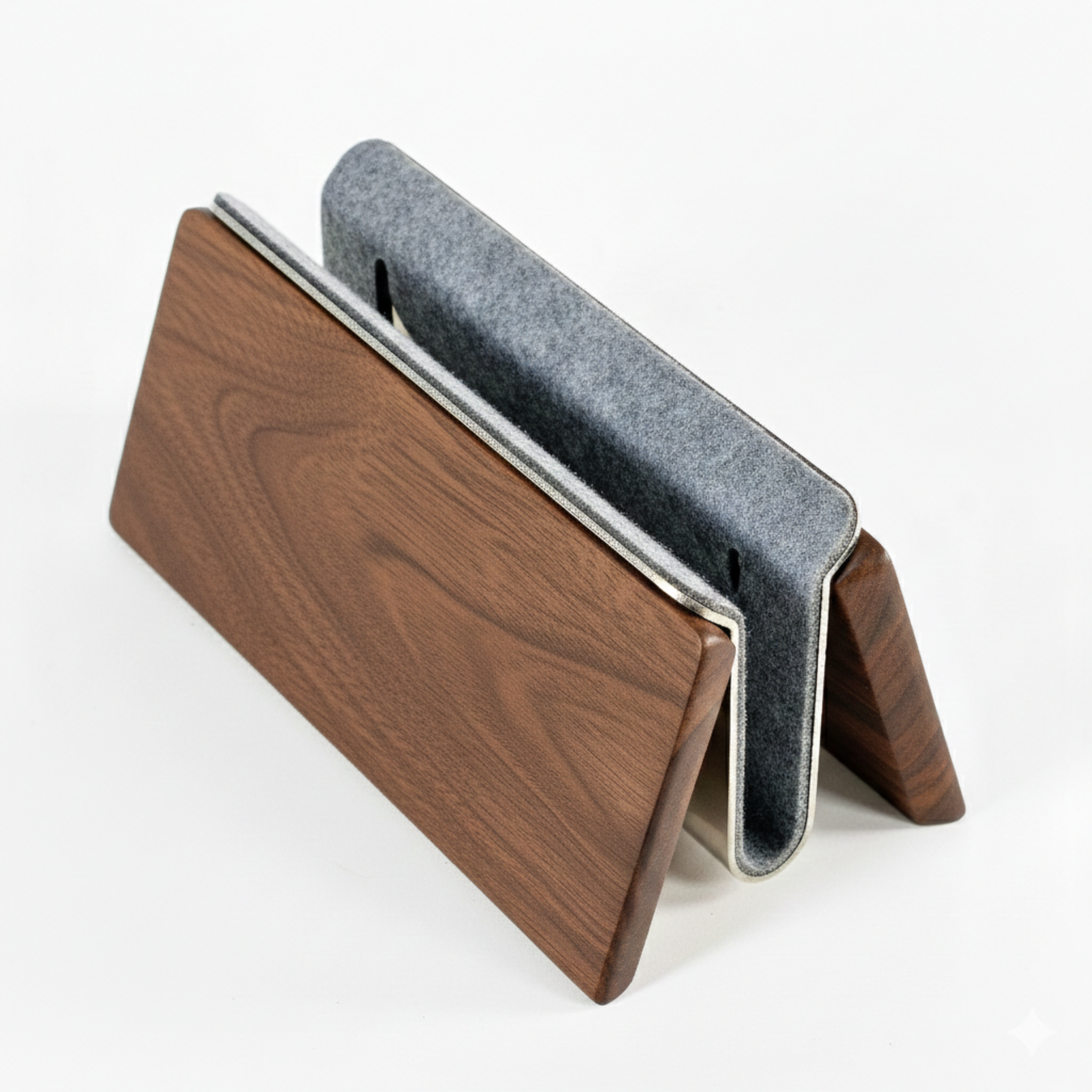 Stand vertical para computador de madera