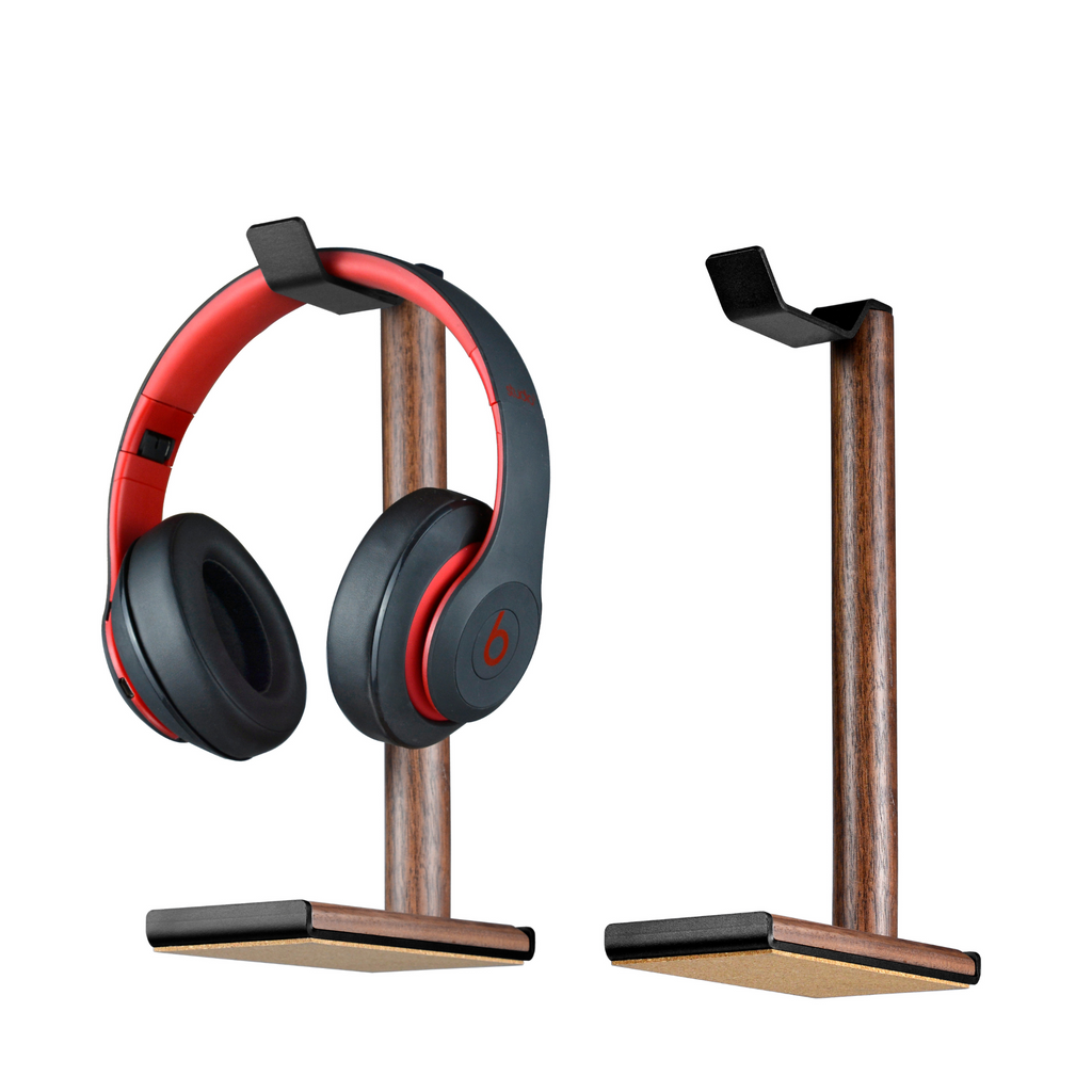 Stand para audífonos de madera