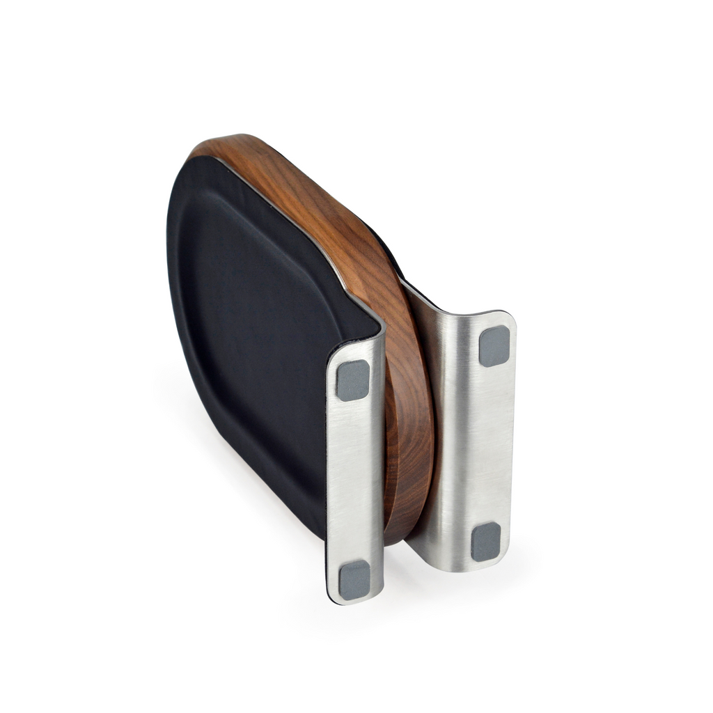 Stand audífonos madera/cuero