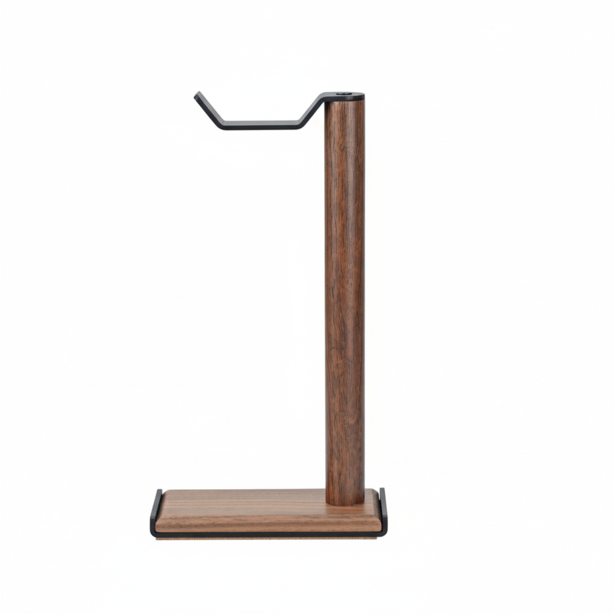 Stand para audífonos de madera